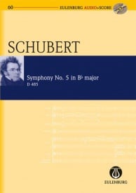Schubert: Symphony No. 5 Bb major D 485 (Study Score + CD) published by Eulenburg
